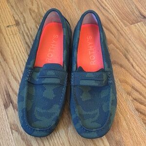 Rothy's Ladies Camouflage Loafers